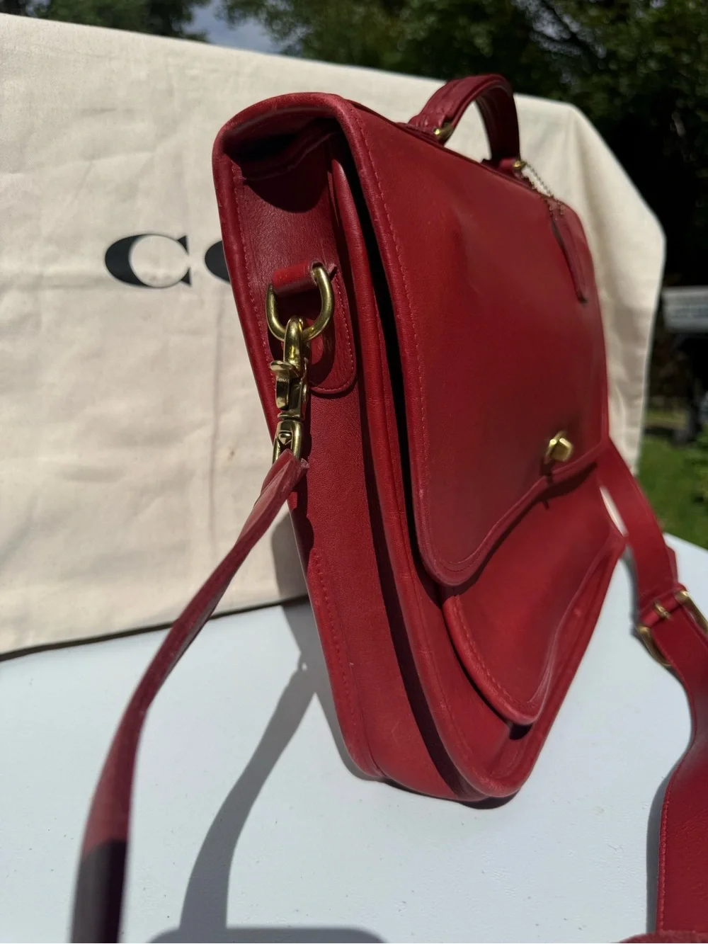 Coach RED Colebrooke Case No. 5181